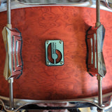 British Drum Company BDC Legend Buckingham Red 14x6.5" Snare Drum 2021
