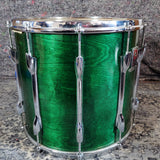Vintage Premier Resonator 15" Green Tom Drum