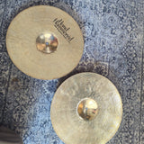 Used Sabian HH Cymbal Set "Performance" 14" HiHat, 16" Crash, 20" Ride, Case