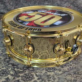 Mint Natal Marshall 50th Anniversary Brass 14"x5.5" Snare Drum Ltd Edition 1 of 50