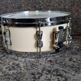 Used Tama Superstar 14"x5.5" Birch Snare Drum - White