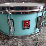 Used Turquoise Sparkle Premier 14" x 5.5" Snare Drum
