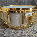 Used Remo Louie Bellson sig. snare WMP Gold 14"x5.5" Snare Drum No. 158/1000