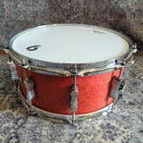British Drum Company BDC Legend Buckingham Red 14x6.5" Snare Drum 2021