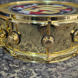 Mint Natal Marshall 50th Anniversary Brass 14"x5.5" Snare Drum Ltd Edition 1 of 50