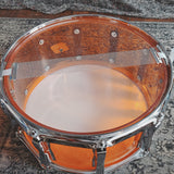 Mint Ludwig Reissue Vistalite Amber 14" x 6.5" Snare Drum