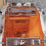 Mint Ludwig Reissue Vistalite Amber 14" x 6.5" Snare Drum