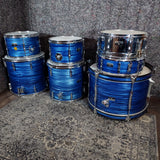 Vintage Premier Olympic Blue Silk 7 piece Mega Kit