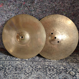 Used Sabian AA Fusion 14" Hi Hat Cymbals