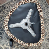 Mapex Leopard Print Tractor Top Stool / Throne (used)