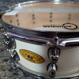 Used Premier Artist Maple White 14"x 5.5" Snare Drum