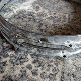 Vintage Gretsch 14" Die Cast Snare Hoop Pair 10 Hole