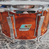 Mint Ludwig Reissue Vistalite Amber 14" x 6.5" Snare Drum