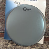 Aquarian 14" 2ply Texture Coated Grey Reflector Drumhead TCREF14 (new)