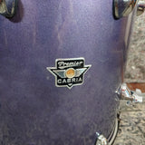 Used Premier Cabria 14" Floor Tom Grey Sparkle