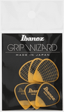 Ibanez GRIP WIZARD Series Sand Grip Pick, Heavy 1.0mm, Yellow (6pcs) PPA16HSG-YE (new)