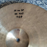 Used Istanbul Agop Mel Lewis 14" Hi Hat Cymbals