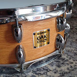 Used Yamaha Oak Custom 14"x 5" Snare Drum