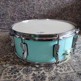Used Turquoise Sparkle Premier 14" x 5.5" Snare Drum
