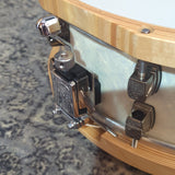 Mint Yamaha JR Robinson Signature Birch White Marine Pearl 15"x5" Snare Drum w/ PR Case BSD1550JR