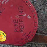 Used Premier Red Hard Case for 13" or 14"  Drum | Graffiti / Sticker