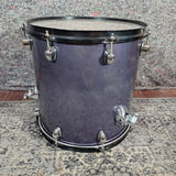 Used Premier Cabria 14" Floor Tom Grey Sparkle
