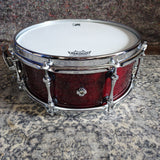 Mapex Black Panther Cherry Bomb 13" x 5.5" Snare Drum (Used) Red