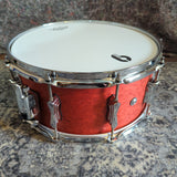 British Drum Company BDC Legend Buckingham Red 14x6.5" Snare Drum 2021