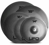 UFO Low Volume Cymbal Set + Bag UFO2 - 14" Hi Hats, 16"+18" Crashes & 20" Ride