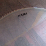 Used Mapex Branded Remo Ambassador 16" Clear Drum Head
