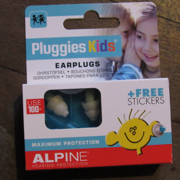 Alpine Pluggies Childrens Earplugs