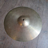 Izmir Italian (UFIP/Zanchi) 14" Hi Hat Cymbals -small repair