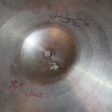 Izmir Italian (UFIP/Zanchi) 14" Hi Hat Cymbals -small repair