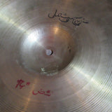 Izmir Italian (UFIP/Zanchi) 14" Hi Hat Cymbals -small repair